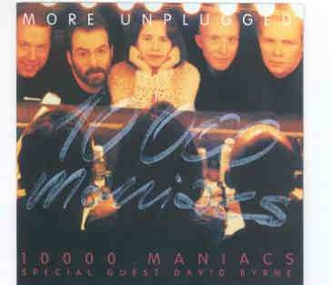 10.000 Maniacs – More Unplugged ( With Guest David Byrne , Live in new York 1993 ) front cover 10.000 Maniacs - More Unplugged ( With Guest David Byrne , Live in new York 1993 ) front cover