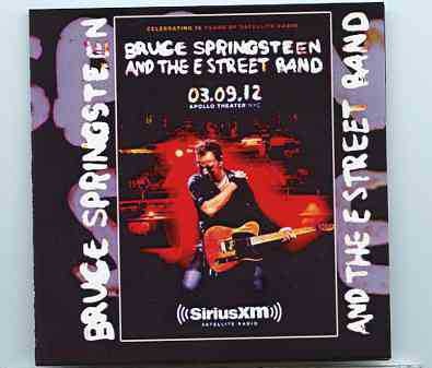 Bruce Springsteen – 10th Anniversary Of Sirius XM Concert ( 2 CD SET ) ( New York , USA , March 9th , 2012 ) front cover Bruce Springsteen - 10th Anniversary Of Sirius XM Concert ( 2 CD SET ) ( New York , USA , March 9th , 2012 ) front cover