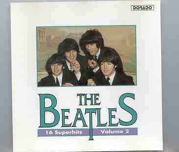 The Beatles – 16 Superhits by The Beatles Volume Two ( DORADO ) front cover The Beatles - 16 Superhits by The Beatles Volume Two ( DORADO ) front cover