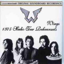 Paul McCartney - 1975 Wings Studio Tour Rehearsals ( Masters One ) ( 2 CD SET )( Misterclaudel ) front cover