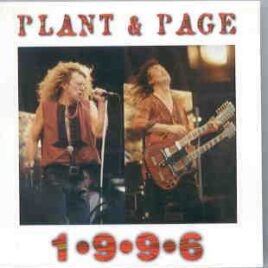 Led Zeppelin - 1996 ( 2 CD set ) ( Live In Argentina , January 25th , 1996 plus Bonustracks ) front cover