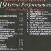 Jimi Hendrix - 19 Great Performances ( 2 CD Set ) ( Unreleased tracks Featuring Jim Morrison )