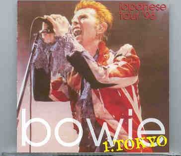 David Bowie – 1. Tokyo ( Japanese Tour 1996 ) ( 2 CD set ) ( Nihon Budokan , June 4th , 1996 ) front cover David Bowie - 1. Tokyo ( Japanese Tour 1996 ) ( 2 CD set ) ( Nihon Budokan , June 4th , 1996 ) front cover