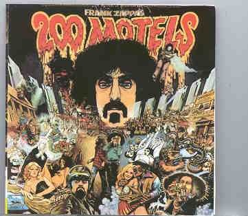 Frank Zappa – 200 Motels ( 2 CD SET ) front cover Frank Zappa - 200 Motels ( 2 CD SET ) front cover
