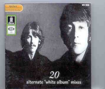 The Beatles – 20 Alternate White Album Mixes ( Odeon ) front cover The Beatles - 20 Alternate White Album Mixes ( Odeon ) front cover