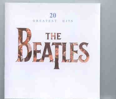 The Beatles – 20 Greatest Hits ( EMI Capitol Release on CD ) front cover The Beatles - 20 Greatest Hits ( EMI Capitol Release on CD ) front cover