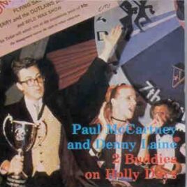 Paul McCartney - 2 Buddies On Holly Days ( Library Records ) front cover