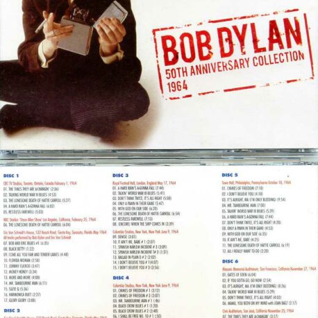 Bob Dylan - 50th Anniversary Collection 1964   ( 6 CDs  SET - 40 Pages Booklet )