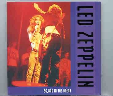 Led Zeppelin – 56800 In The Ocean ( Silver Rarities ) ( 2 CD SET ) ( Tampa , FL , May 5th , 1973 ) front cover Led Zeppelin - 56800 In The Ocean ( Silver Rarities ) ( 2 CD SET ) ( Tampa , FL , May 5th , 1973 ) front cover