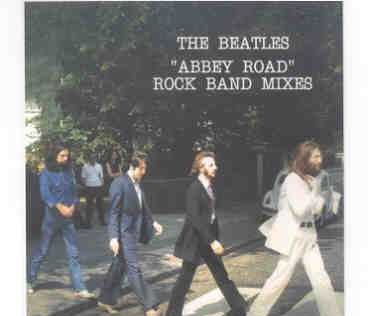 The Beatles – Rock Band Mixes Abbey Road front cover The Beatles - Rock Band Mixes Abbey Road front cover