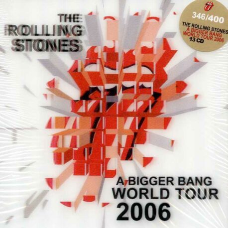 Rolling Stones - A Bigger Bang World Tour 2006  ( 13 CDs  SET - 24 Pages Booklet )