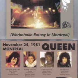 Queen - Absolutely Enthusiastic ( Montreal , Canada , November 24th , 1981 )