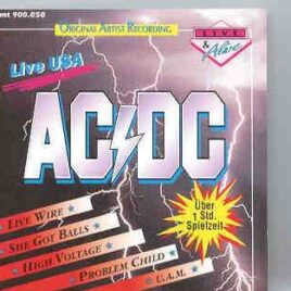 AC/DC - Live in USA Vol. 1  ( Cleveland 1977 - Boston 1978 ) front cover