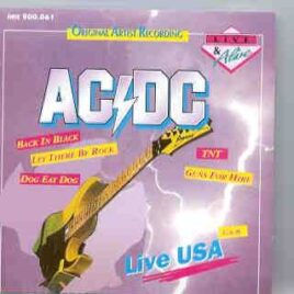 AC/DC - Live in USA Vol. 2  ( Boston 1978 ) front cover