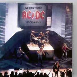 AC/DC - We Can't Stop Rock' N' Roll  ( 2 CD SET ) ( Live In Paris , France , November 2000 ) front cover