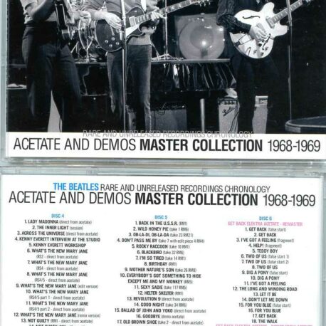 The Beatles - Acetates & Demos Master Collection 1968 - 1969 ( 3 CD SET ) ( 2016 Core Collection )