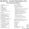 The Beatles - Acoustic Masterpieces II ( The Kenwood Demos and more...) ( Birthday Recs )