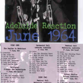 The Beatles - Adelaide Reaction ( Live ) ( Purple Chick ) ( 2 CD set )