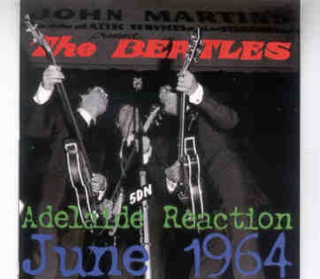 The Beatles – Adelaide Reaction ( Live ) ( Purple Chick ) ( 2 CD set ) front cover The Beatles - Adelaide Reaction ( Live ) ( Purple Chick ) ( 2 CD set ) front cover