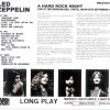 Led Zeppelin - A Hard Rock Night ( 3 cd set ) ( Wendy ) (Budokan , Tokyo , Japan , September 24th , 1971 )
