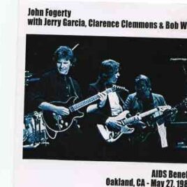Creedence Clearwater Revival / John Fogerty - Aids Benefit Concert ( John Fogerty Live in Oakland , CA , May 27th , 1989 with Jerry Garcia ) front cover