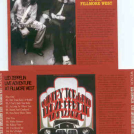 Led Zeppelin - Live Adventure At The Fillmore West ( 2 CD set ) ( Wendy ) ( San Francisco , CA , USA , Jan 10th , 1969 )