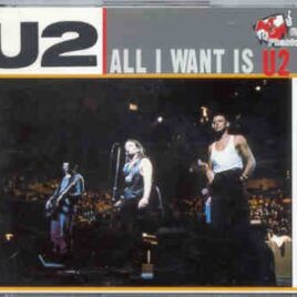 U2 - All I Want Is U2 ( 2 CD set )( Great Dane - Red Phantom ) ( Rotterdam , Holland , Jan 1990 ) front cover