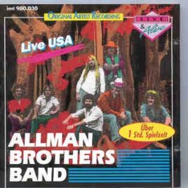 Allman Brothers Band - Live USA ( Atlanta , GA , 1973 , New Jersey , NJ , 1979 ) front cover