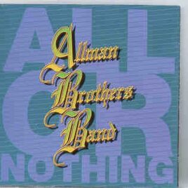 Allman Brothers Band - All or Nothing ( 2 CD SET ) ( Big Music ) ( Live on Tour 1991 ) front cover