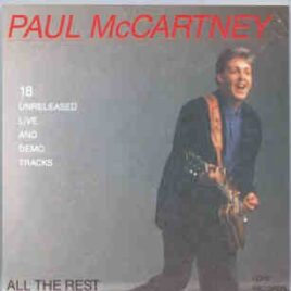 Paul McCartney - All The Rest ( LOVE Records ) front cover