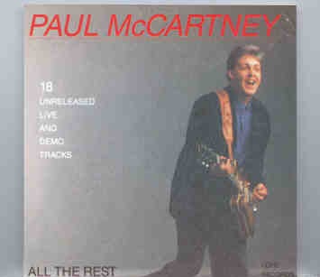 Paul McCartney – All The Rest ( LOVE Records ) front cover Paul McCartney - All The Rest ( LOVE Records ) front cover