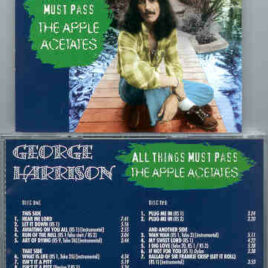 George Harrison - All Things Must Pass The Apple Acetates  ( Strawberry ) ( 2 CD set )