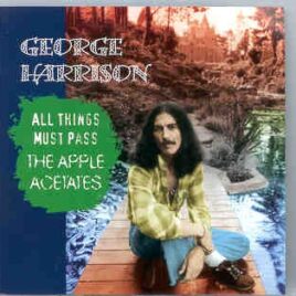 George Harrison - All Things Must Pass The Apple Acetates  ( Strawberry ) ( 2 CD set ) front cover