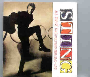 Sting / The Police – All These Time ( Unplugged / The Rehearsals ) ( 2 CD Set ) front cover Sting / The Police - All These Time ( Unplugged / The Rehearsals ) ( 2 CD Set ) front cover