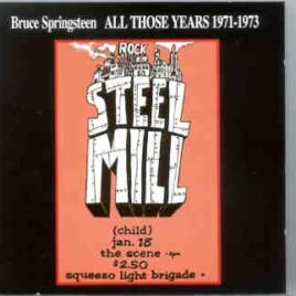 Bruce Springsteen - All Those Years Vol. 1  ( Templar - Great Dane ) front cover