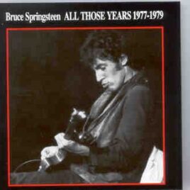 Bruce Springsteen - All Those Years Vol. 4  ( Templar - Great Dane ) front cover