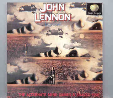 John Lennon – The Alternate Mind Games & Shaved Fish front cover John Lennon - The Alternate Mind Games & Shaved Fish front cover