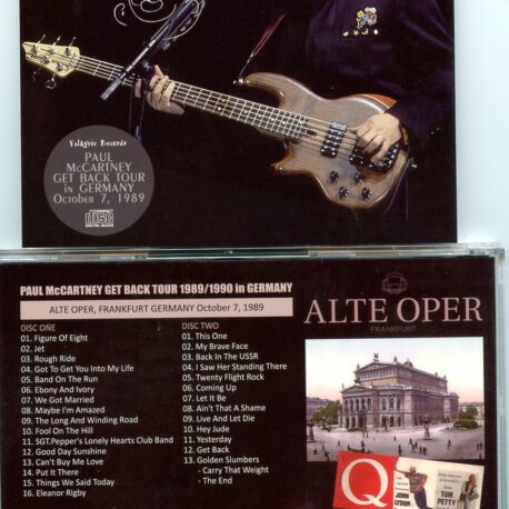 Paul McCartney Alte Oper Frankfurt (2 CDs) (Valkyrie Records)
