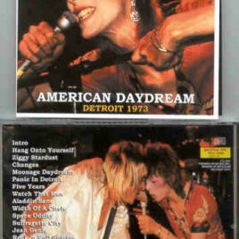 David Bowie - American Daydream ( Masonic Auditorium , Detroit , Michigan , USA , 01 / 03 / 1973 )