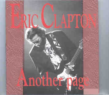Eric Clapton – Another Page ( 2 CD set )( Red Phantom ) front cover Eric Clapton - Another Page ( 2 CD set )( Red Phantom ) front cover
