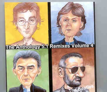 The Beatles – Anthology 5.1 Remixes Vol. 4 front cover The Beatles - Anthology 5.1 Remixes Vol. 4 front cover
