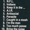 Anthrax - Indians  ( Irvine Meadows , October 19th , 1991 ) ( Great Dane Recs. )