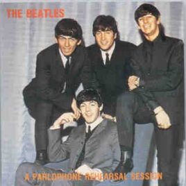 The Beatles - A Parlophone Rehearsal Session ( ADAM V111 ) front cover