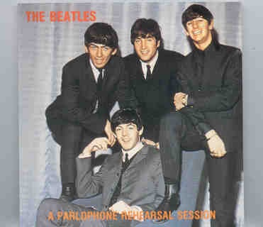 The Beatles – A Parlophone Rehearsal Session ( ADAM V111 ) front cover The Beatles - A Parlophone Rehearsal Session ( ADAM V111 ) front cover