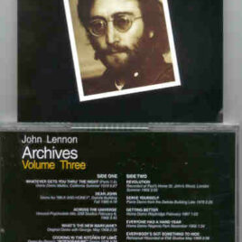 John Lennon - Archives Vol 3