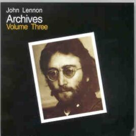 John Lennon - Archives Vol 3 front cover