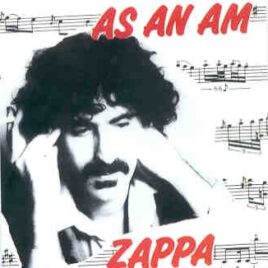 Frank Zappa - As An Am front cover