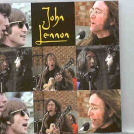 John Lennon - Ascot Sound Studios , Tittenhurst Park , England front cover