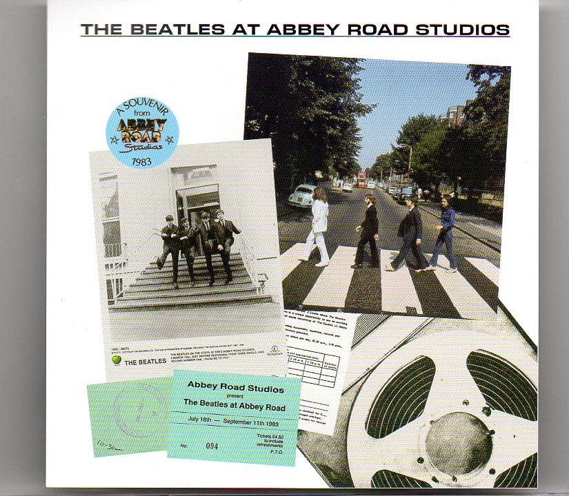 The Beatles – At Abbey Road Studios ( 1 CD – 1 DVD ) ( Core Collection ) front cover The Beatles - At Abbey Road Studios ( 1 CD - 1 DVD ) ( Core Collection ) front cover