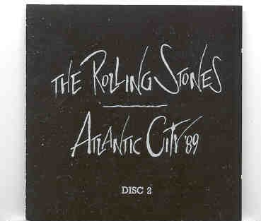 Rolling Stones – Atlantic City 1989 Vol. 2 ( Swingin’ Pig ) front cover Rolling Stones - Atlantic City 1989 Vol. 2 ( Swingin' Pig ) front cover